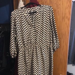 Chevron dress 2x